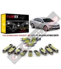 Volkswagen Passat B7 LED İç Aydınlatma Ampul Seti FEMEX Parlak Beyaz