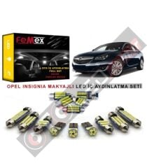 Opel Makyajlı insignia  LED İç Aydınlatma Ampul Seti FEMEX Parlak Beyaz