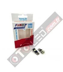 FEMEX Premium Beyaz T10 15Smd 4014Chipset Led Ampul Aktif Canbus