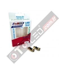 FEMEX Platinum Beyaz T10 3smd OSRAM Chipset Led Ampul Aktif Canbus