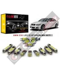 BMW E90 3 Serisi LED İç Aydınlatma Ampul Seti FEMEX Parlak Beyaz