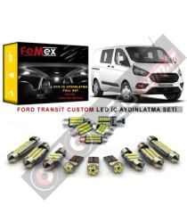 Ford Transit Custom İç Aydınlatma Ampul Seti FEMEX Parlak Beyaz