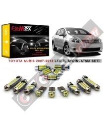 Toyota Auris 2007-2012 LED İç Aydınlatma Ampul Seti FEMEX Parlak Beyaz