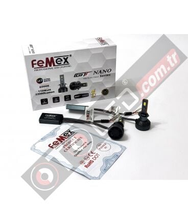 Femex Gt Nano Pro Csp Lextar H1 Led Xenon Far Ampulu