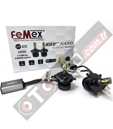 Femex Gt Nano Pro Csp Lextar H4 Led Xenon Far Ampulu