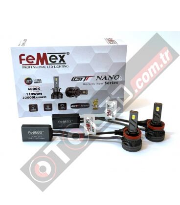 Femex Gt Nano Pro Csp Lextar H8/11 Led Xenon Far Ampulu