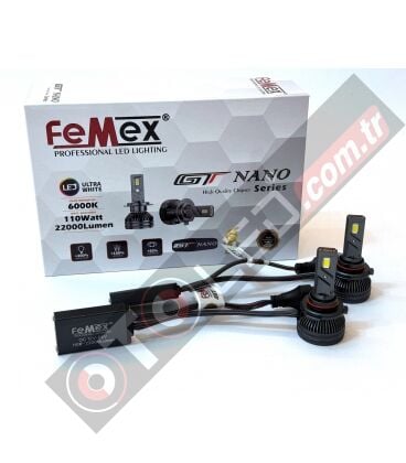 Femex Gt Nano Pro Csp Lextar HB3 9005 Led Xenon Far Ampulu
