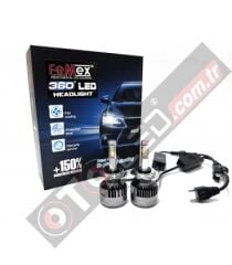 Femex 360* Csp Superior 4 Yönlü Chipset H7 Led Xenon Led Headlight