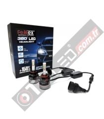 Femex 360* Csp Superior 4 Yönlü Chipset HB4 9006 Led Xenon Led Headlight