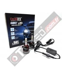 Femex 360* Csp Superior 4 Yönlü Chipset Hır 9012 Led Xenon Led Headlight