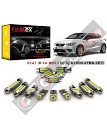 Seat ibiza MK3 LED İç Aydınlatma Ampul Seti FEMEX Parlak Beyaz