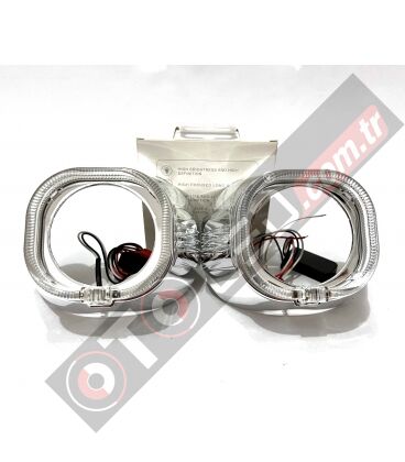 Bi-Xenon 3,0 Inc Cree Gündüz Led Halkalı Mercek Kapağı Model 104