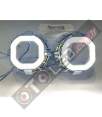 Bi-Xenon 2,5 Inc Cree Gündüz Led Halkalı Mercek Kapağı Model 102