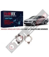 Skoda Araçlar için Far Tutucu Led Ampul Sabitleme Aparatı