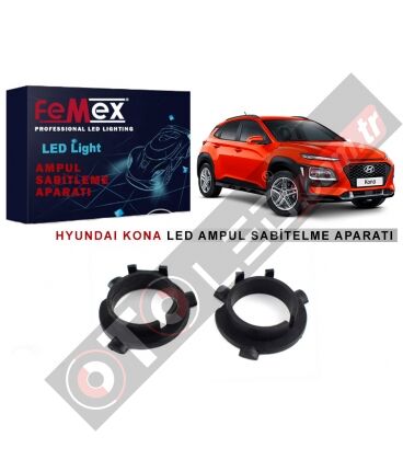 Hyundai Kona Araçlar için Far Tutucu Led Ampul Sabitleme Aparatı