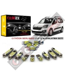 Citröen Berlingo LED İç Aydınlatma Ampul Seti FEMEX Parlak Beyaz