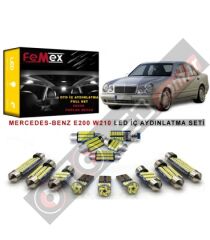 Mercedes-Benz E200 W210 Kasa İç Aydınlatma Ampul Seti FEMEX Parlak Beyaz