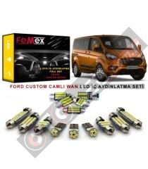 Ford Custom Hususi İç Aydınlatma Ampul Seti FEMEX Parlak Beyaz