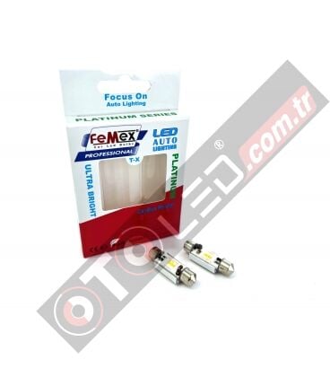 FEMEX Platinum 39mm Sofit Led Ampul CSP Chipset Aktif Canbus