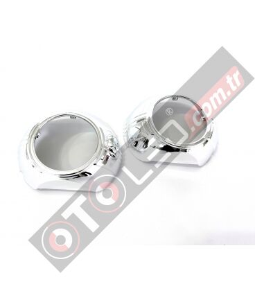 Bi-Xenon / Bi-Led Mercek Kapağı S-Max 3,0 Inc Uyumlu Far Mercek Kapağı Model 10