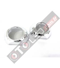 Bi-Xenon / Bi-Led Mercek Kapağı S-Max 3,0 Inc Uyumlu Far Mercek Kapağı Model 10