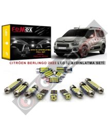 Citröen Berlingo 2023 Sonrası LED İç Aydınlatma Ampul Seti FEMEX Parlak Beyaz