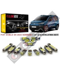 Fiat Doblo D5 LED İç Aydınlatma Ampul Seti FEMEX Parlak Beyaz