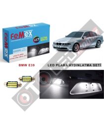 Bmw E39 Led Plaka Aydınlatma Ampul Seti Femex Parlak Beyaz