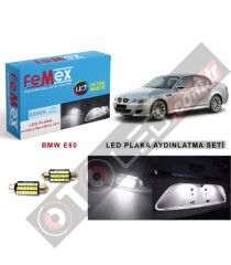 Bmw E60 Led Plaka Aydınlatma Ampul Seti Femex Parlak Beyaz