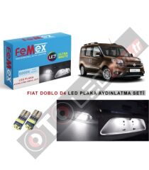 Fiat Doblo D4 Led Plaka Aydınlatma Ampul Seti Femex Parlak Beyaz