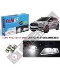Ford Kuga 2017-2020 Led Plaka Aydınlatma Ampul Seti Femex Parlak Beyaz