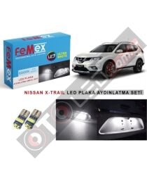 Nissan X-Trail Led Plaka Aydınlatma Ampul Seti Femex Parlak Beyaz