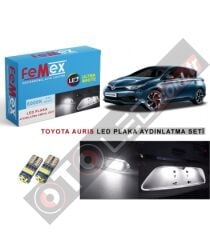 Toyota Auris Led Plaka Aydınlatma Ampul Seti Femex Parlak Beyaz
