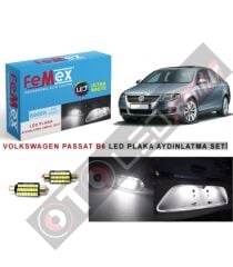Volkswagen Passat B6 Led Plaka Aydınlatma Ampul Seti Femex Parlak Beyaz