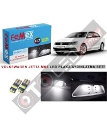 Volkswagen Jetta Mk6 Led Plaka Aydınlatma Ampul Seti Femex Parlak Beyaz