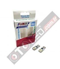 FEMEX T10 3030 Chip 4smd 250 Lumen Beyaz Led Ampul 6000K