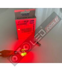 FEMEX T10 3030 Chip 4smd 250 Lumen Kırmızı Led Ampul