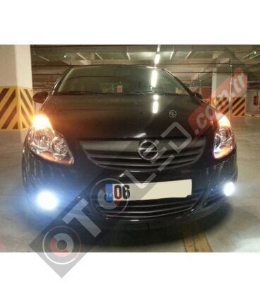 Opel Corsa D LED Gündüz Aydınlatma Ampulu  Turuncu FEMEX T20
