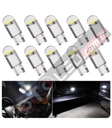 Universal T10 1smd Mini Beyaz Led Ampul 10lu Paket