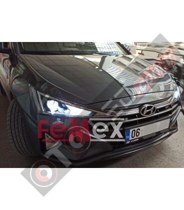 Hyundai Elantra Led Gündüz Far Aydınlatma Ampulu FEMEX Platinum