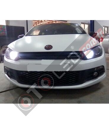 Volkswagen Scirocco Beyaz Led Gündüz Far Aydınlatma Ampulu