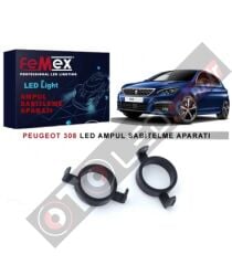 Peugeot 308 Araçlar için Kısa Far Tutucu Led Ampul Sabitleme Aparatı