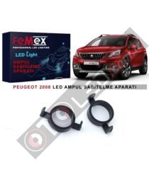 Peugeot 2008 Araçlar için Kısa Far Tutucu Led Ampul Sabitleme Aparatı