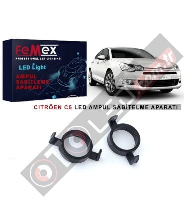 Citröen C5 Araçlar için Kısa Far Tutucu Led Ampul Sabitleme Aparatı