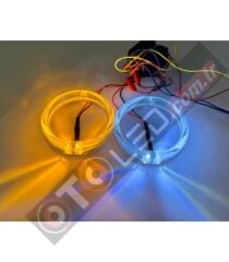 Angel Halka CREE Chipset 80mm Beyaz Turuncu Sinyal Modlu
