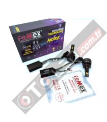 Femex Super More Csp SUPERIOR ETI Chipset Radyatör Soğutmalı HıR2 9012 Led Xenon Led Headlight