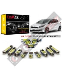 Kia CEED LED İç Aydınlatma Ampul Seti FEMEX Parlak Beyaz