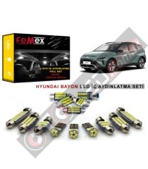Hyundai Bayon İç Aydınlatma Ampul Seti FEMEX Parlak Beyaz