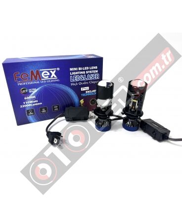 Femex H4 Pro Exclusive Mini Bi-Led Lens Csp Lextar Chip 50w