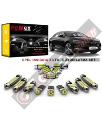 Opel insignia 3 LED İç Aydınlatma Ampul Seti FEMEX Parlak Beyaz